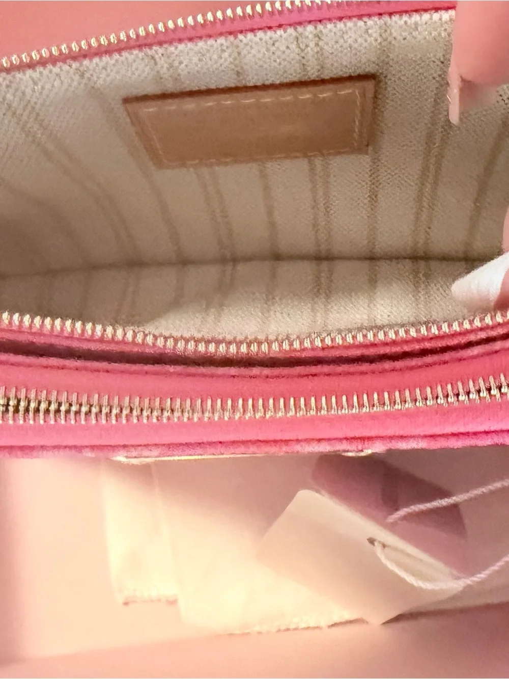 SOLD- Louis Vuitton Monogram Origine Liv Pochette Rose Ruban Pink- M27719- NWT